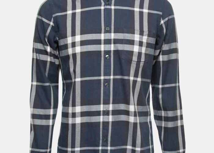 Mens Burberry Button Down Dress Shirt A Stylish Essential for Every Man