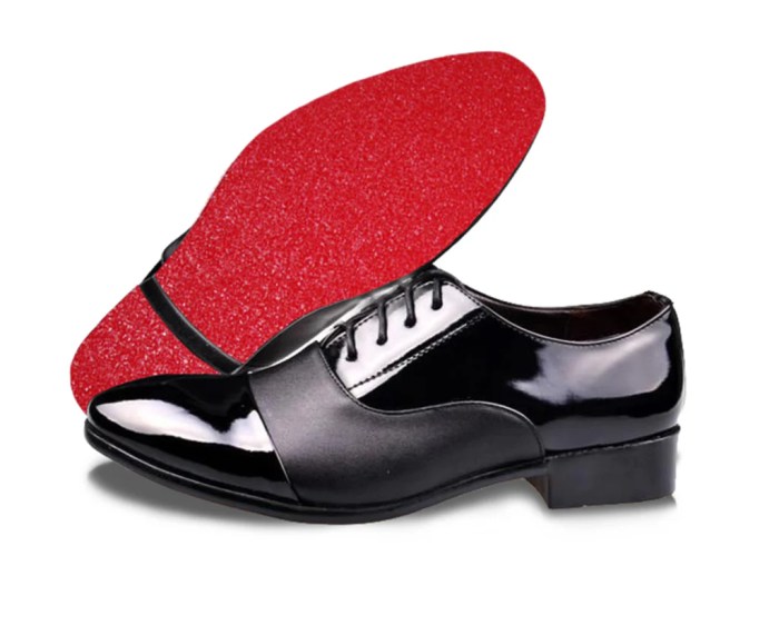 Mens red sole dress shoes