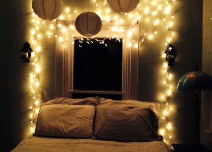 How to decorate room with fairy lights Tips for a magical ambiance